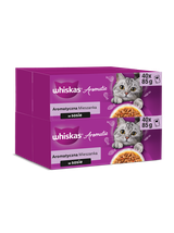 WHISKAS Adult saszetki Aromatyczna Mieszanka 160x85g - mokra karma dla kota