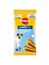 Pedigree Dentastix Light Dental Chews Małe rasy Przysmaki dla psów 7 szt - 58g