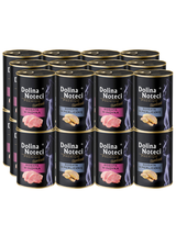DOLINA NOTECI Premium dla kotów sterylizowanych bogata w indyka/perliczkę 24x400g