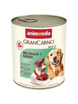 ANIMONDA GranCarno Adult Dog smak: Jeleń + jabłko 800g