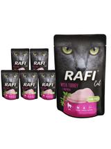 RAFI Cat Adult z indykiem 10x100g