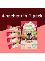 MOOCHIE Love Puree Creamy Chicken & Lobster 4x15g przysmak dla psa o smaku kurczaka i homara