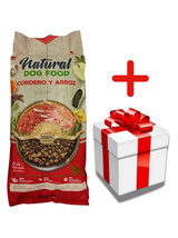 Natural Dog Food Jagnięcina & Cielęcina 15kg. 62% mięsa - Bez kurczaka + 	NIESPODZIANKA DLA PSA GRATIS!!