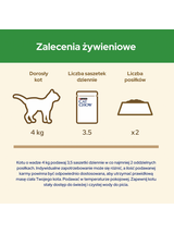 CAT CHOW Sterilised Karma dla kotów z jagnięciną i zieloną fasolką w sosie 10x85g