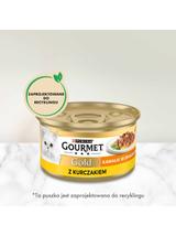 Purina Gourmet Gold Sauce Delight z kurczakiem 48x85g