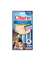 INABA Dog Churu (fish based) Tuna Recipe 4x14g (56g)