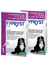 KRKA Fypryst Spot On 402 mg/4,02 ml dla Psów 40 - 60 kg 2 szt