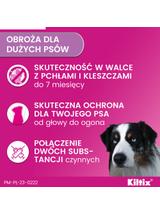Kiltix Obroża dla psów dużych dł, 70cm+ TRIXIE Szczypce do usuwania kleszczy 9cm