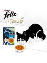 FELIX Soup Original Rybne smaki 6x48 g