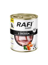 DOLINA NOTECI Mokra karma dla psa Rafi Classic z drobiem 800g