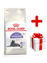 ROYAL CANIN  Sterilised +7 10kg karma sucha dla kotów dorosłych, od 7 do 12 roku życia życia, sterylizowanych + niespodzianka dla kota GRATIS!