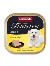 ANIMONDA Dog Vom Feinsten Adult indyk z żółtym serem 22x150g