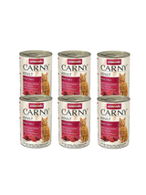ANIMONDA Cat Carny Adult smak: wołowina i serca 6 x 400g
