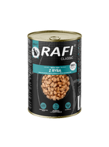 RAFI Cat Kawałki z rybą w sosie 6x415g