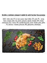Paka Zwierzaka -Karma sucha SH Królik i dzikie zioła PUPPY 1kg opakowanie uszkodzone (824)