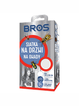 BROS - Siatka na drzwi 140x220 biała