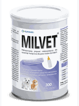 Eurowet Milvet mleko zastępcze dla szczeniąt i kociąt 300g