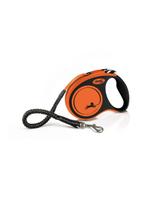 FLEXI Smycz oryginalna XTREME pomarańczowa L 5m do 65kg- taśma