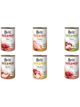 BRIT PATE & MEAT MIX SMAKÓW 30x400g