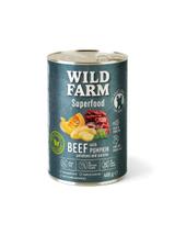 WILD FARM Superfood Beef 400g bezzbożowa karma dla psa
