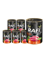 RAFI Cat Adult z kaczką 12 x 400g