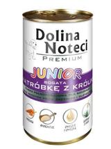 Dolina Noteci PREMIUM Junior bogata w wątróbkę z królika 400g