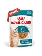 ROYAL CANIN mokra karma dla kota, Senior Ageing 15+, sos 12x85g