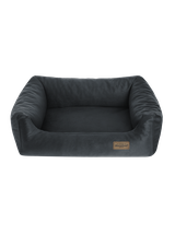 RECOBED Kanapa Welur Plus szary L 100x80cm