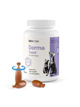 Lab-v Derma Twist – wsparcie skóry, sierści i bariery ochronnej dla psów i kotów 60 kapsułek twist off