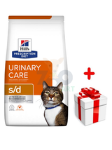 HILL'S PD Prescription Diet Feline s/d Urinary Care 3kg + niespodzianka dla kota GRATIS!