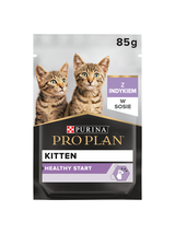 PRO PLAN Nutrisavour Kitten Karma dla kociąt delikatne kawałki z indykiem w sosie 85g