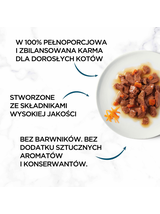 Purina Gourmet Perle Karma dla kotów mini fileciki w sosie z wołowiną i marchewką 85g