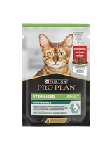 Purina Pro Plan Sterilised z wołowiną dla kota 85g
