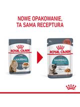ROYAL CANIN  Hairball Care 12x85g karma mokra w sosie dla kotów dorosłych, eliminacja kul włosowych