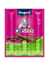 VITAKRAFT Kabanosy Cat Stick z kurczakiem i trawą dla kota 18g