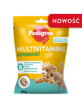 PEDIGREE Multivitamins Odporność - karma uzupełniająca dla dorosłych psów, o smaku kurczaka 180 g