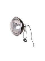 TRIXIE Lampa z klamrą zaciskową, czarna, z siatką ochronną, o 21cm, 150W