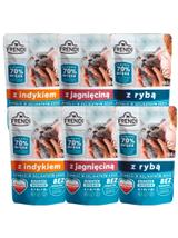 Frendi kawałki w delikatnym sosie Mix Smaków dla kota 6x100g