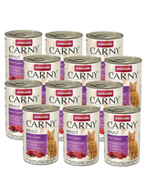 ANIMONDA Cat Carny Adult smak: wołowina i jagnięcina 12 x 400g