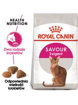 ROYAL CANIN  Exigent Savour 35/30 Sensation 10kg karma sucha dla kotów dorosłych, wybrednych, kierujących się teksturą krokieta + Piłka dla kota GRATIS!