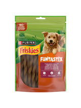Friskies Funtastix dla dorosłych psów o smaku bekonu i sera 3x175 g