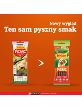 Friskies Picnic dla dorosłych psów z wołowiną 3x42g (5 sztuk)