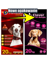Forzecan Energy 51% mięsa BezGMO 20kg / Nowe opakowania CLOVER Alta Energia 20kg
