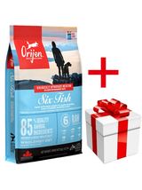 ORIJEN Six Fish Dog 6kg + niespodzianka dla psa GRATIS!