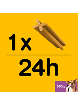 PEDIGREE DentaStix (małe rasy) przysmak dentystyczny dla psów 28 szt. - 4x110g