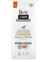 BRIT CARE Dog Hypoallergenic Dog Show Champion Salmon & Herring 12kg