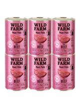 WILD FARM Pate with Beef 6x400g - bezglutenowa karma dla kota