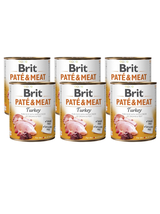 BRIT PATE & MEAT TURKEY 6x800g