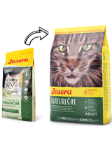 JOSERA NatureCat 10kg + niespodzianka dla kota GRATIS!