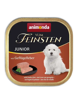 ANIMONDA Dog Vom Feinsten Junior smak: wątróbka drobiowa 150g